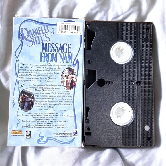 Danielle Steele's Message from Nam VHS Movie - Picture 2 of 3